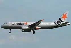 Airbus A320-200 der Jetstar Asia Airways