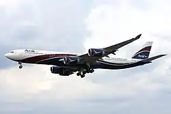 Airbus A340-500 der Arik Air