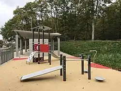 Spielplatz am Aire de repos de La Loupière an der A&nbsp;6