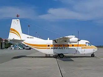 CASA C-212 der Airfast Indonesia