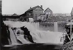 Mühle zur Nutzung der Wasserkraft