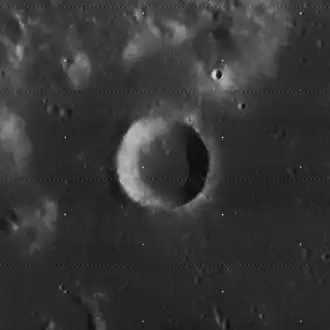 Al-Bakri von Lunar Orbiter 4 aufgenommen