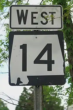Straßenschild in Pickensville