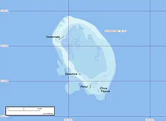 Karte des Atolls