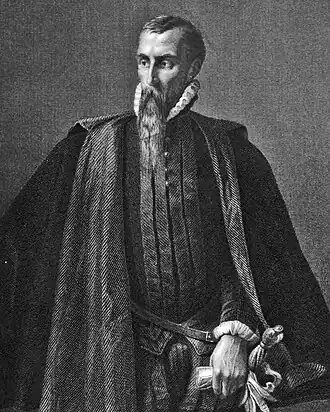 Herzog Alba, Stahlstich nach Vorlage von Ramberg