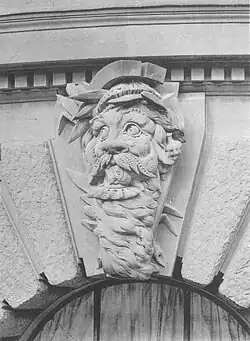 Schlussstein 3 Wasser, 1898.