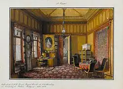 Kabinett des Kronprinzen Karl, 1860.