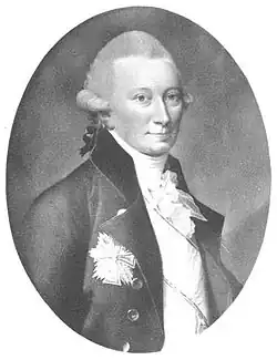 Albrecht Christopher Schaffalitzky de Muckadell (1720–1797), dänischer Kammerherr, Geheimer Rat und Oberst, Gründer der Grafschaft Muckadell