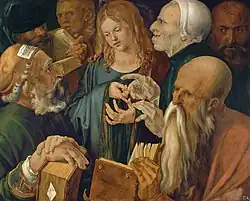 Albrecht Dürer: Der zwölfjährige Jesus unter den Schriftgelehrten