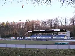 Das Albstadion 2008 vor dem Umbau