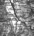 Flusslandschaft um 1860