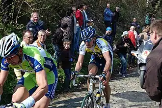 Oude Kwaremont bei der Flandernrundfahrt