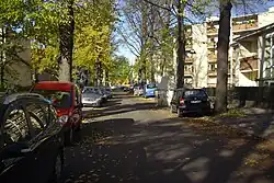 Alemannenallee Richtung Heerstraße