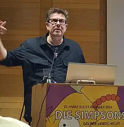 Alexander Braun, Ausstellungseröffnung Die Simpsons