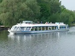 Die Alexander von Humboldt am 4. Mai 2012 auf der Havel in Potsdam