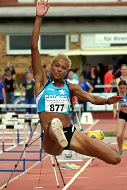 Alexandra Wester Rang zehn mit 6,27&nbsp;m