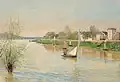 Alfred Sisley: Die Seine bei Argenteuil Privatsammlung