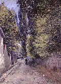 Alfred Sisley: Umgebung von Louveciennes