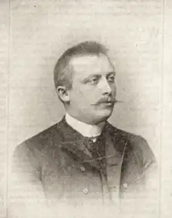 Porträt von Alfred Sormann, 1890