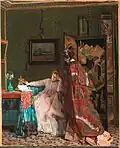 Alfred Stevens: La Visite