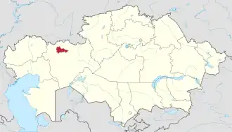 Lage in Kasachstan