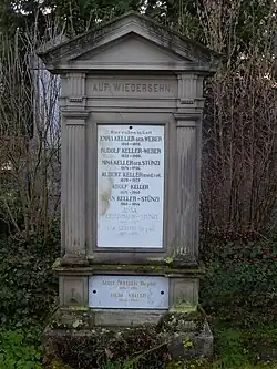 Alice Keller (1896–1992) Wirtschaftswissenschaftlerin, Direktorin und Frauenrechtlerin Familiengrab: Keller-Weber-Stünzi-Weidenmann auf dem Wolfgottesacker, Basel