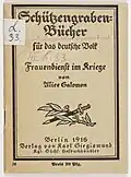Frauendienst im Kriege von Alice Salomon, 1916