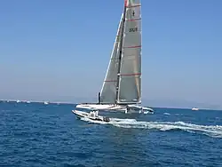 Der Katamaran Alinghi 5