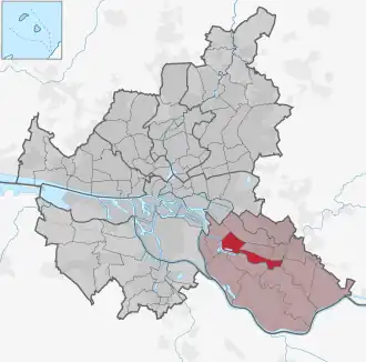 Lage in Hamburg