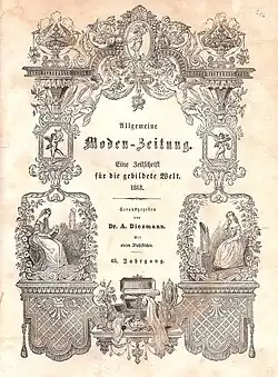Allgemeine Moden-Zeitung 1863