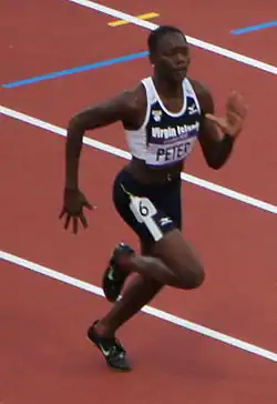 Allison Peter Rang acht in 23,56&nbsp;s