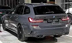 Heckansicht Alpina B3 Touring
