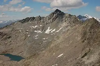 Alplesspitze gesehen von Südosten (Seespitze)