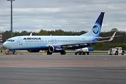 Boeing 737-800 der Alrosa Airlines auf dem Flughafen Tallin