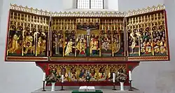 Flügelaltar in St. Johannis, Dannenberg, um 1450