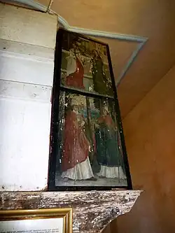 Rückseite der linken Seite