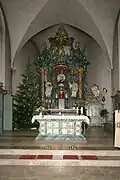 Blick auf den Altar