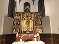 Der Marienaltar der Kirche in Breselenz.