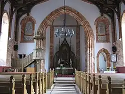 Altar der evangelischen Kirche Bad Ischl