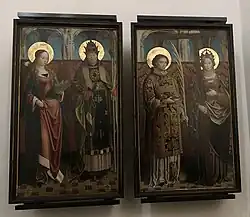 Vier Heilige im Hochchor