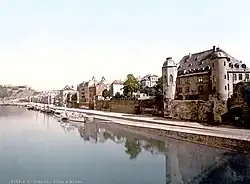 Die Alte Burg um 1890