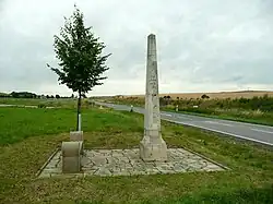 Ganzmeilensäule Nr. 8 nahe Meusegast