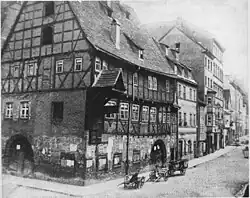 Gebäude der alten Heuwaage 1855