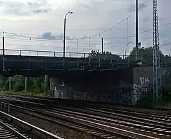 Nördlicher Widerlager der alten Brücke, 2016