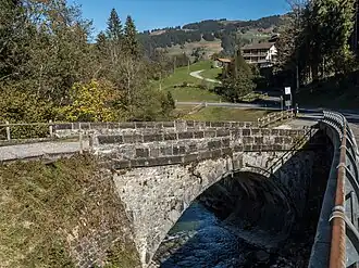 Die Geissalpbrücke (Warme Sense)
