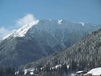 Alteingrat von Davos Frauenkirch aus gesehen