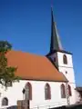 Die Kirche in Wernfeld