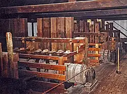 Pochwerk im Bergbaumuseum