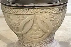 Geflügelter Mensch, Symbol des Evangelisten Matthäus