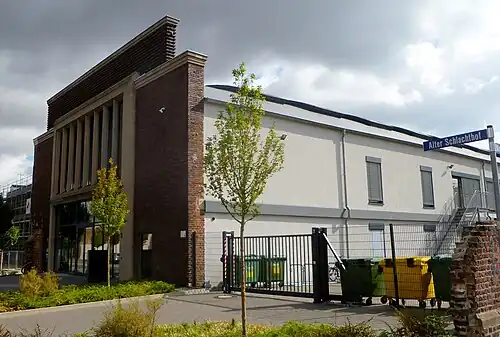 Bogenhalle; Westansicht